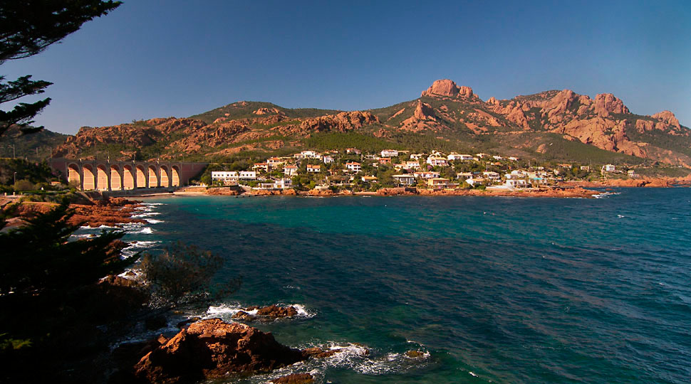 Viadukt bei Agay und Anth&eacute;or