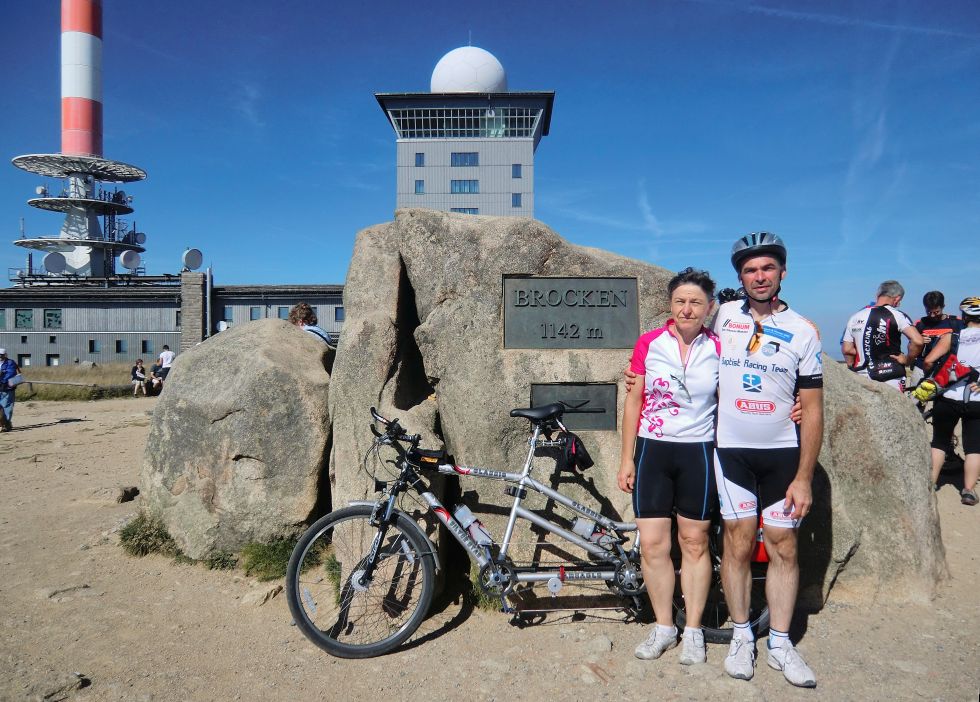 Gabi und Matthias auf dem Brocken